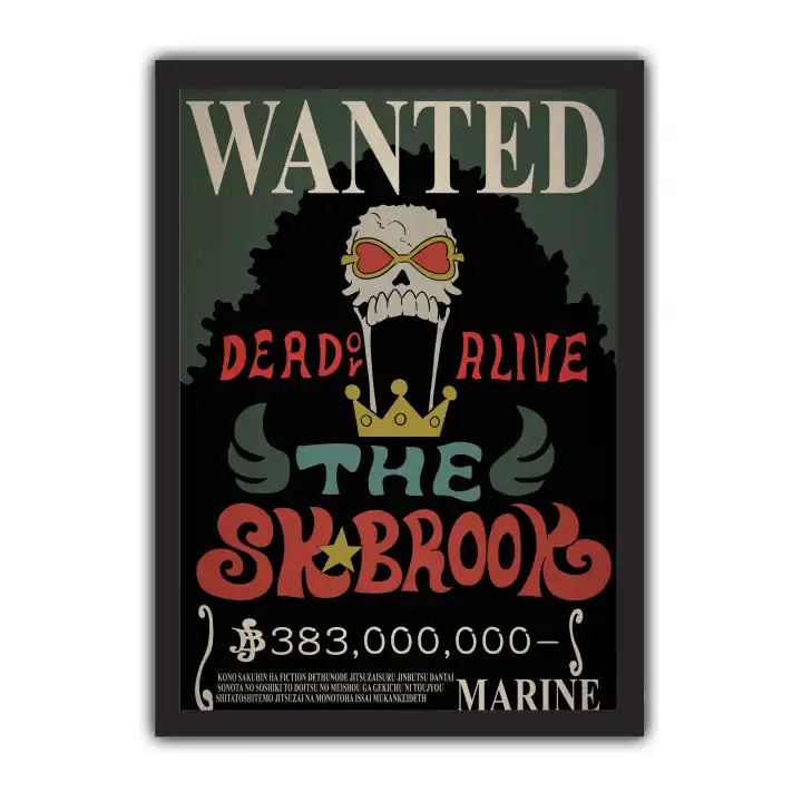 Brook Wanted Poster (Brown Paper) - Adawwrably