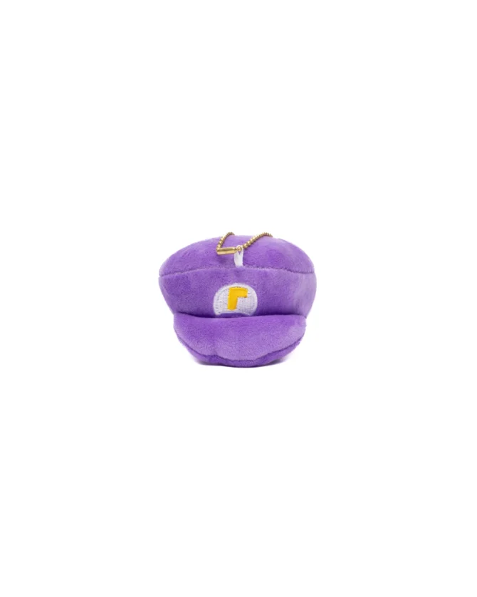 Waluigi Cap Plushie Keychain