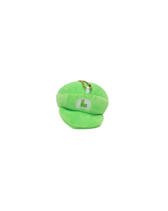 Luigi Cap Plushie Keychain