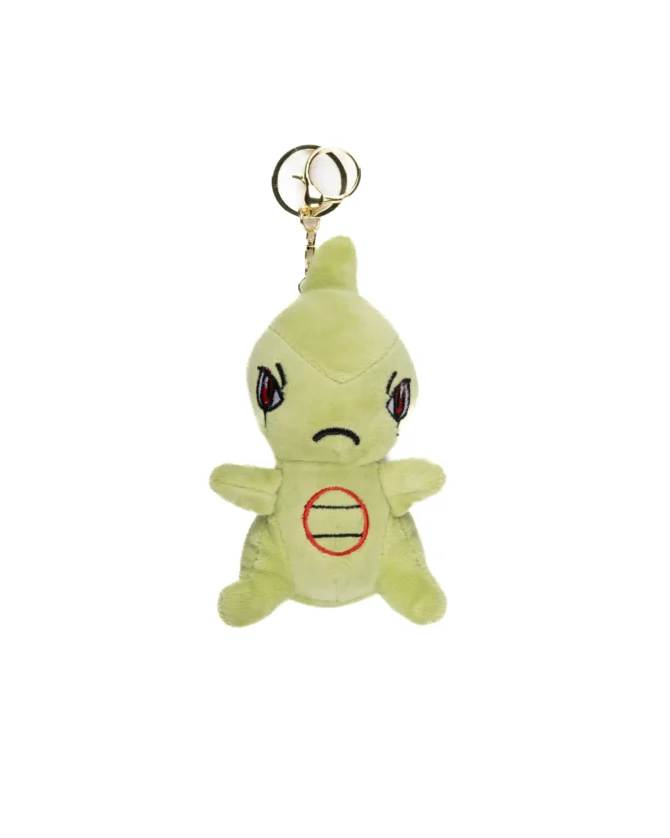 Larvitar Plushie Keychain