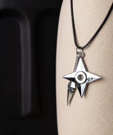 Kunai and shuriken Necklace