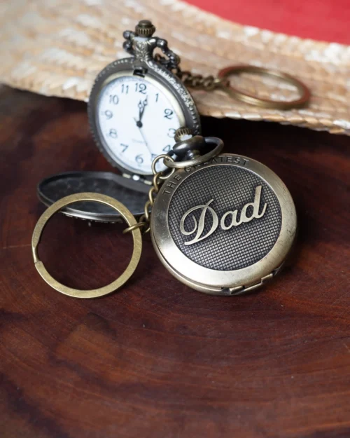 Dad Cursive Pocket Watch - Image 2