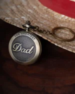 Dad Cursive Pocket Watch