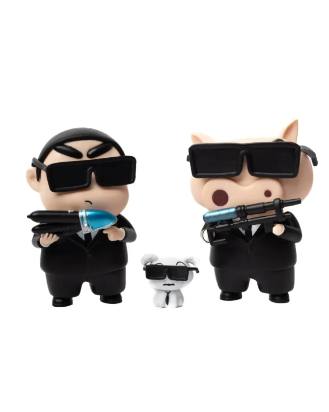 Shinchan Men in Black Preorder shipping time 15-20 days