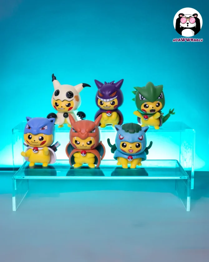Pikachu Cosplay Set of 6