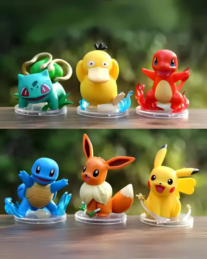 Pokemon Aura Set of 6