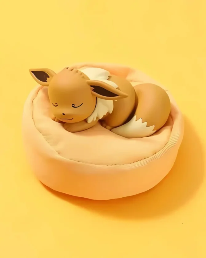 Sleeping Pokemon Set of 6 (with plush pillow) - Image 3