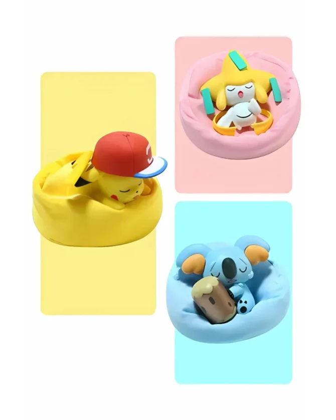 Sleeping Pokemon Set of 6 (with plush pillow) - Image 7