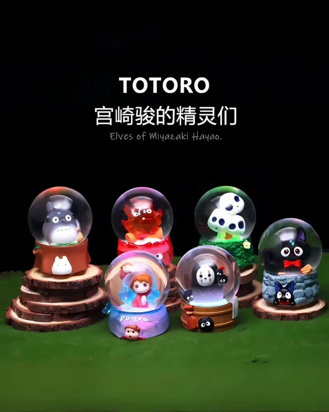 Studio Ghibli Snow Globe Light Up Blind Box