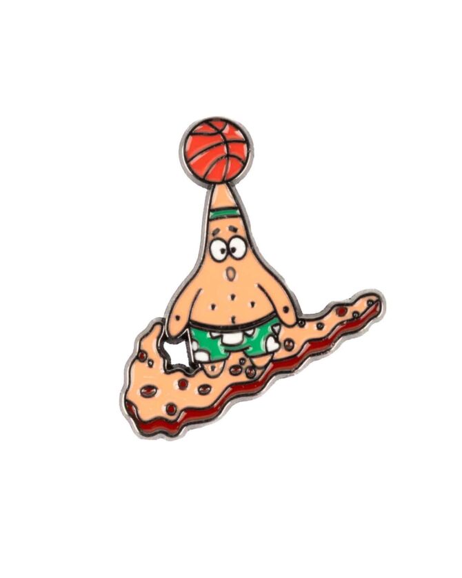 Patrick Basketball Enamel Pin