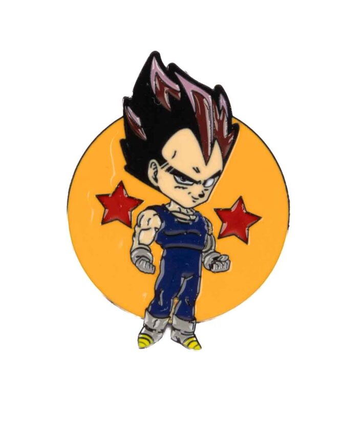 Vegeta Enamel Pin