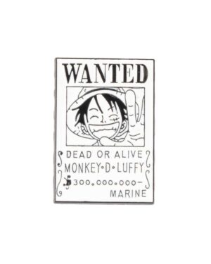 Luffy Wanted Poster Enamel Pin
