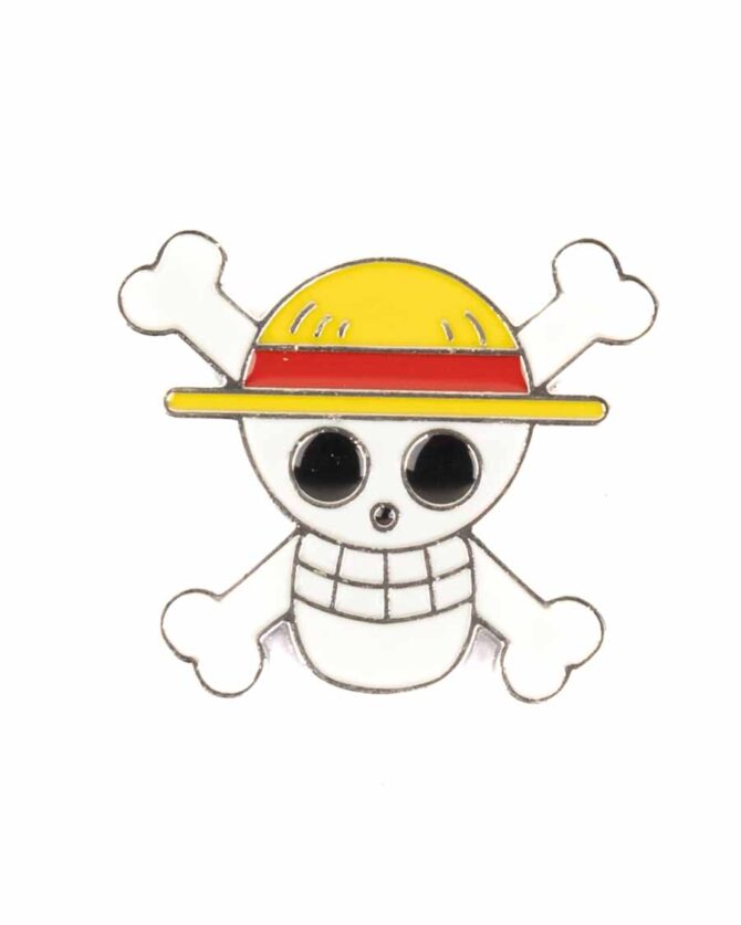 Strawhat Jolly Roger Enamel Pin