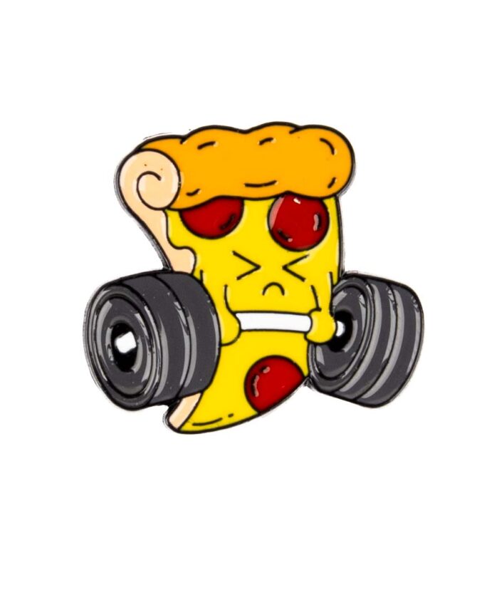 Healthy Pizza Enamel Pin