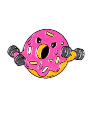 Healthy Donut Enamel Pin