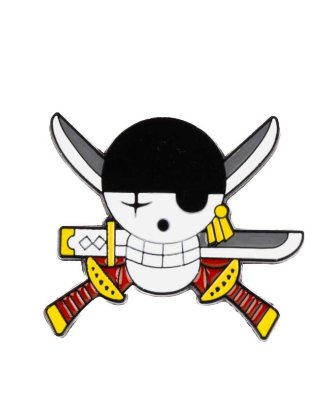 Zoro Jolly Roger Enamel Pin