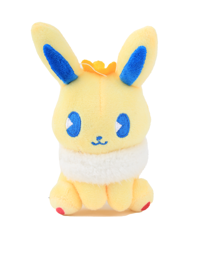 Furry Jolteon Plushie Keychain