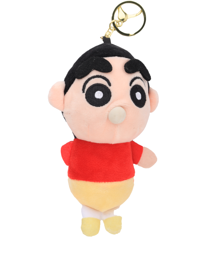 Snotty Shinchan Plushie Keychain