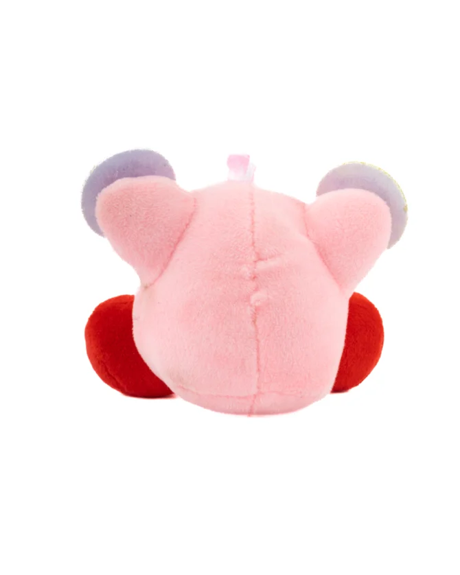 Happy Kirby Plushie Keychain