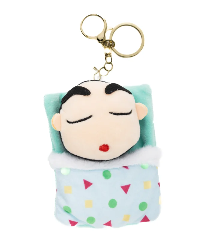 Sleeping Shinchan Plushie Keychain