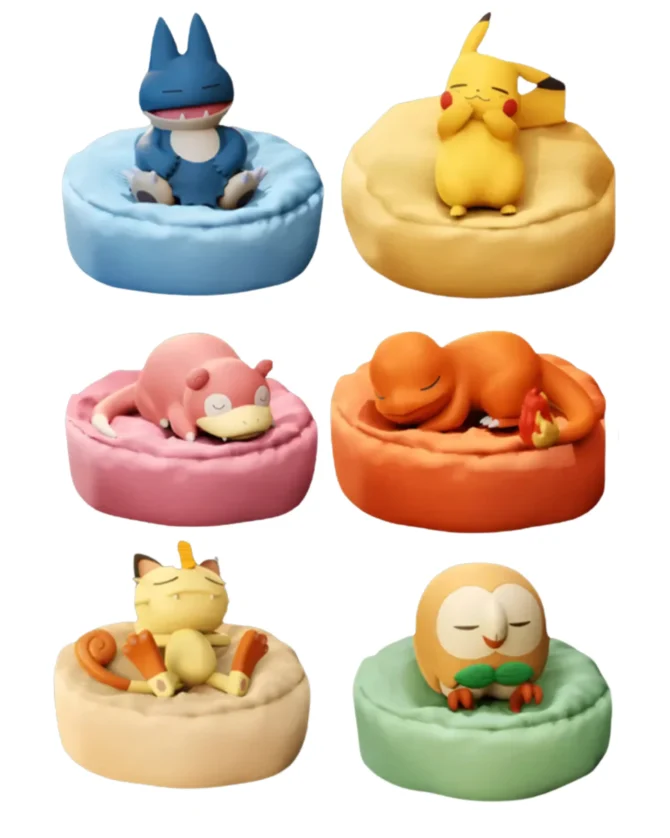 Sleeping Pokemon Set 2