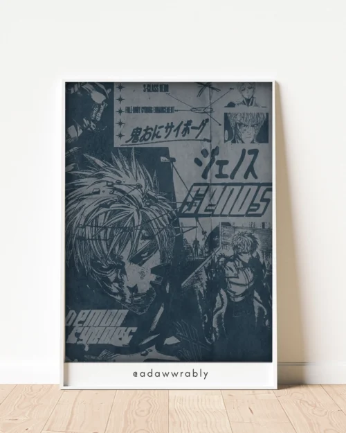 Genos Duotone Poster