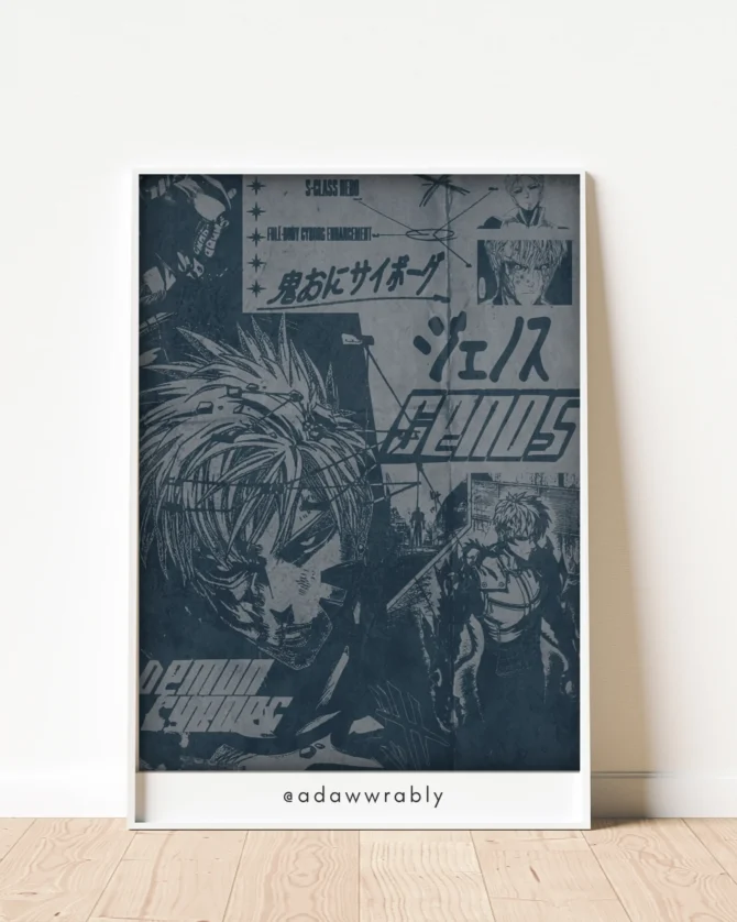 Genos Duotone Poster