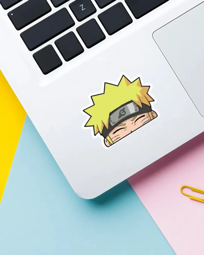 Orange Head Sticker - Image 2