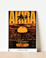 Akira Duotone Poster