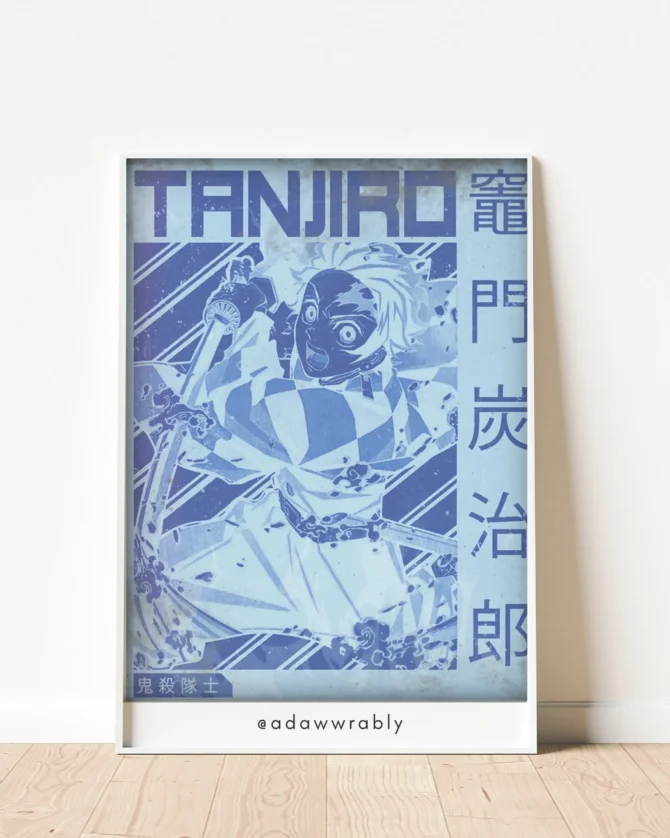 Tanjiro Duotone Poster