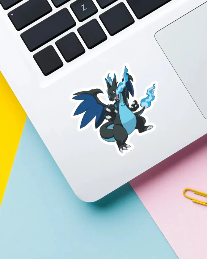 Charizard X Sticker - Image 2