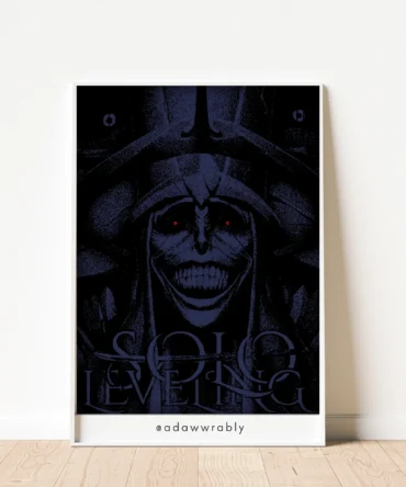 Solo Leveling Duotone Poster