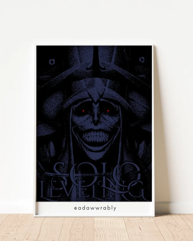 Solo Leveling Duotone Poster