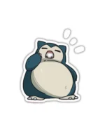 Lazy Snorlax Sticker