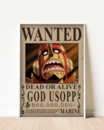 God D. Ussop Wanted Poster