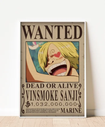 Vinsmoke Sanji Wanted Poster