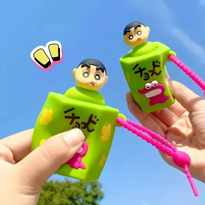 Shinchan Choco-chip Pop-up Keychain