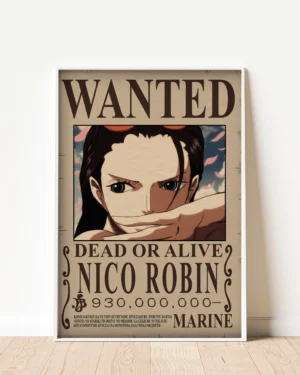 Niko Robin Wanted Poster