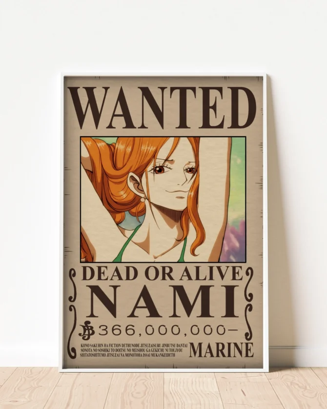 Nami Wanted Poster