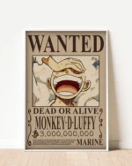 Monkey D. Luffy Wanted Poster