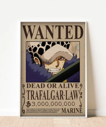 Trafalgar Law Wanted Poster