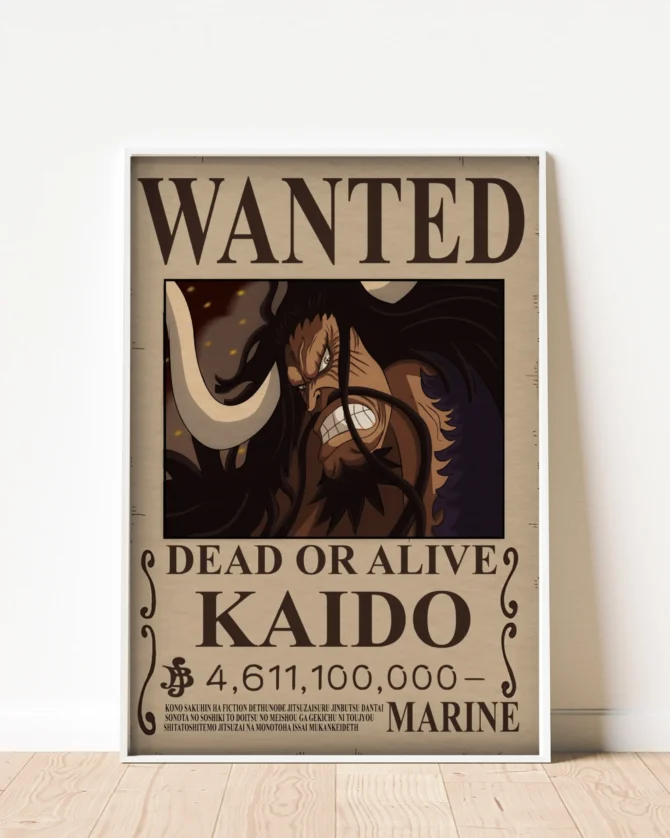 Kaido Wanted Poster