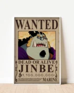 Jinbe Wanted Poster
