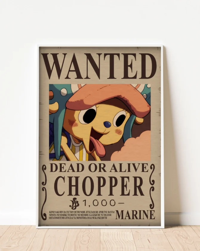Chopper Wanted Poster