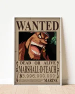 Marshal D. Teach Wanted Poster