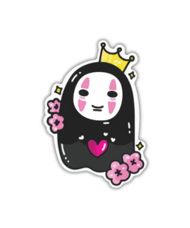 Chibbi No-Face Sticker