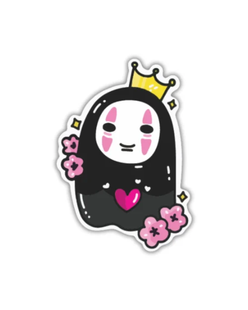 Chibbi No-Face Sticker