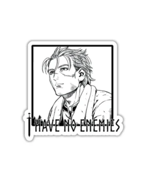 No Enemies Sticker