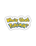 Pokemon Trivia Sticker