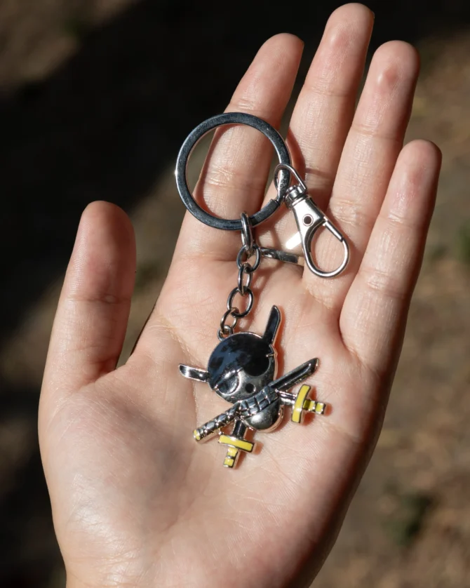 Zoro Jolly Roger Keychain